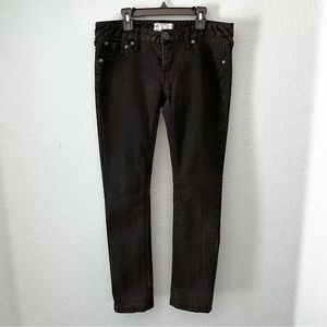 Free People Black Skinny Jeans Size 27